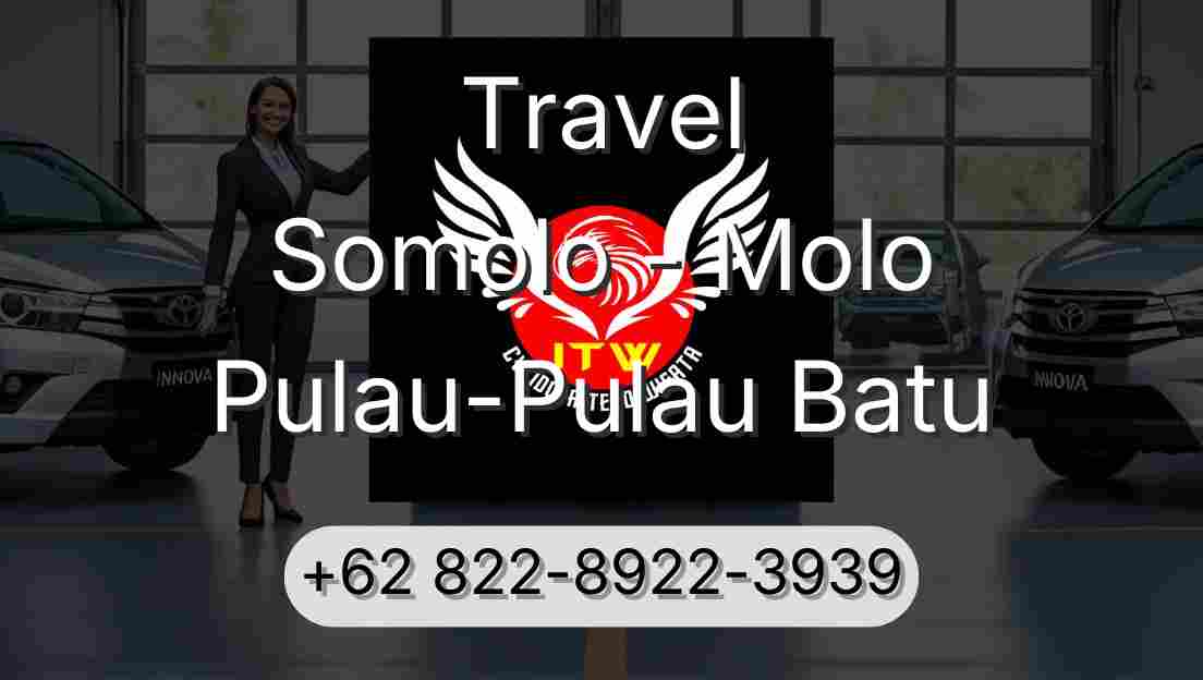 Travel Somolo - Molo Pulau-Pulau Batu