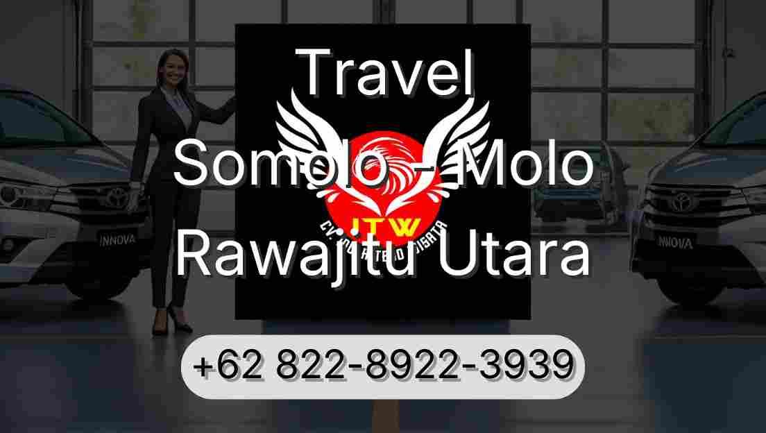 Travel Somolo - Molo Rawajitu Utara