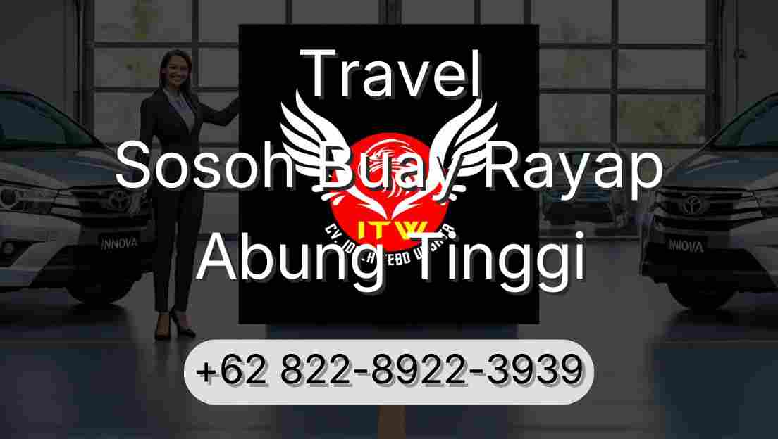 Travel Sosoh Buay Rayap Abung Tinggi