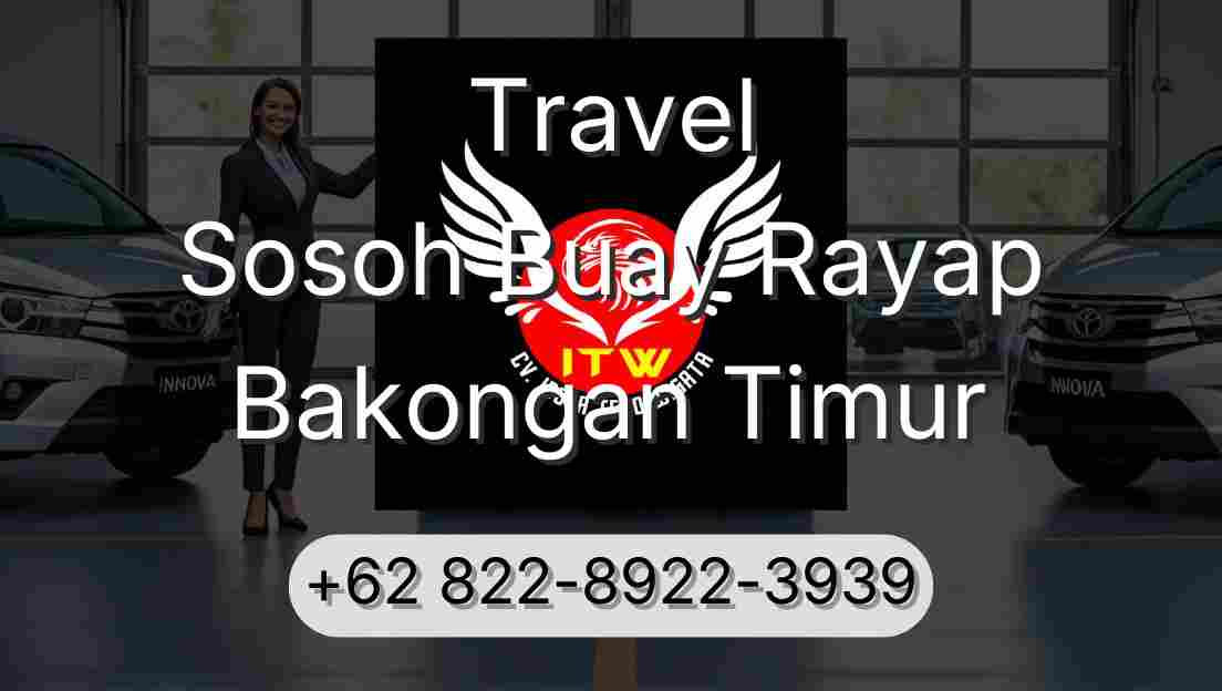 Travel Sosoh Buay Rayap Bakongan Timur