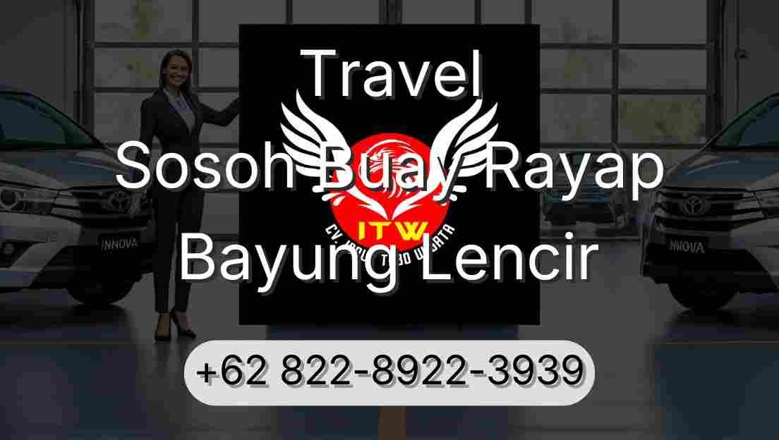Travel Sosoh Buay Rayap Bayung Lencir