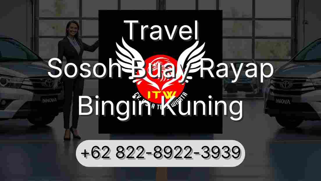 Travel Sosoh Buay Rayap Bingin Kuning