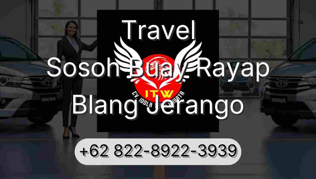 Travel Sosoh Buay Rayap Blang Jerango