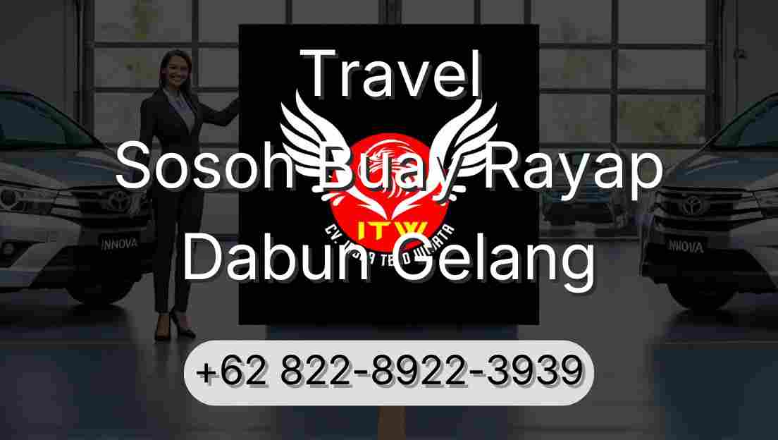 Travel Sosoh Buay Rayap Dabun Gelang