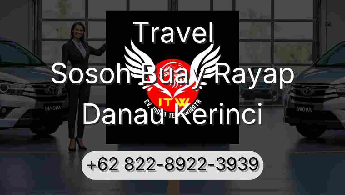 Travel Sosoh Buay Rayap Danau Kerinci