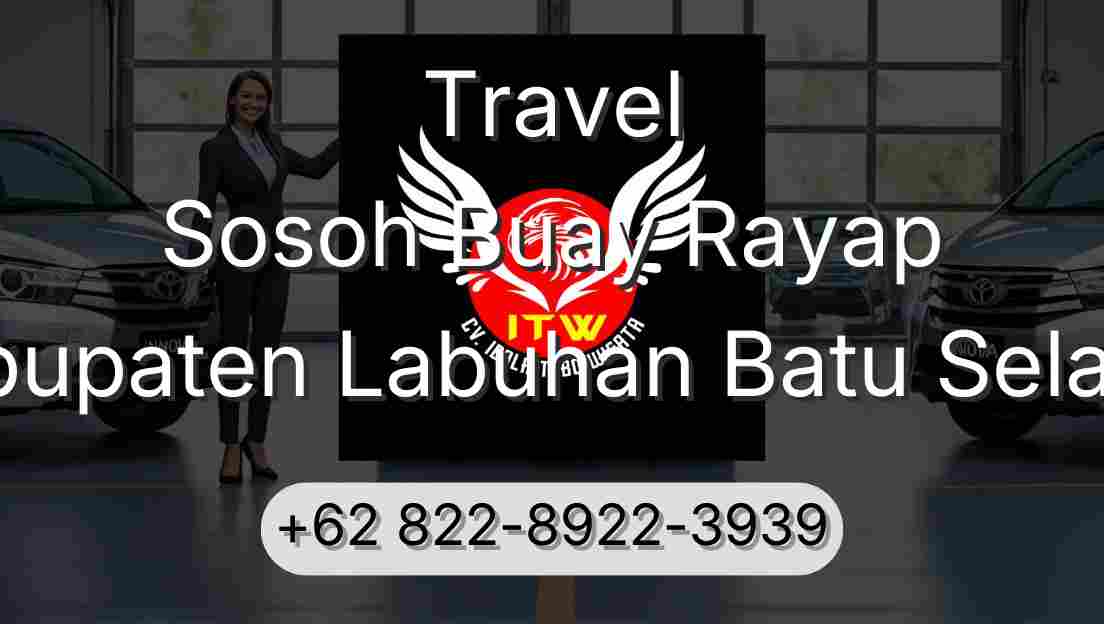 Travel Sosoh Buay Rayap Kabupaten Labuhan Batu Selatan