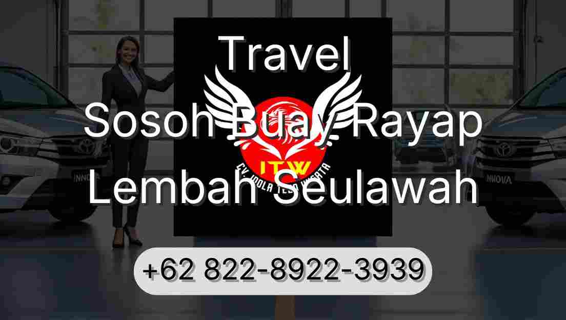 Travel Sosoh Buay Rayap Lembah Seulawah
