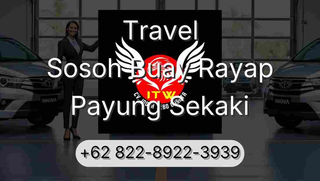 Travel Sosoh Buay Rayap Payung Sekaki