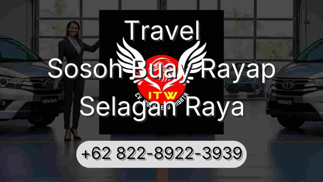 Travel Sosoh Buay Rayap Selagan Raya