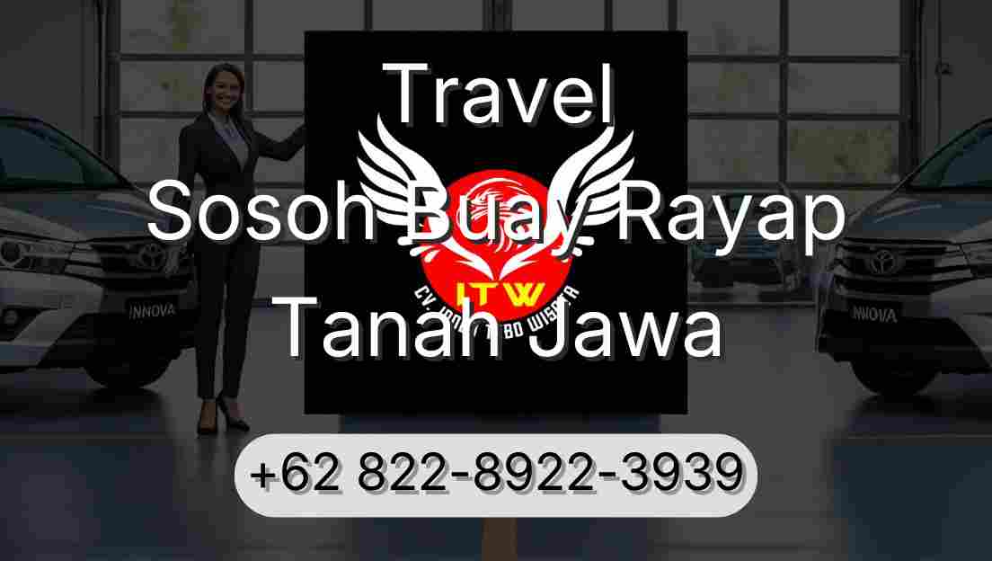 Travel Sosoh Buay Rayap Tanah Jawa