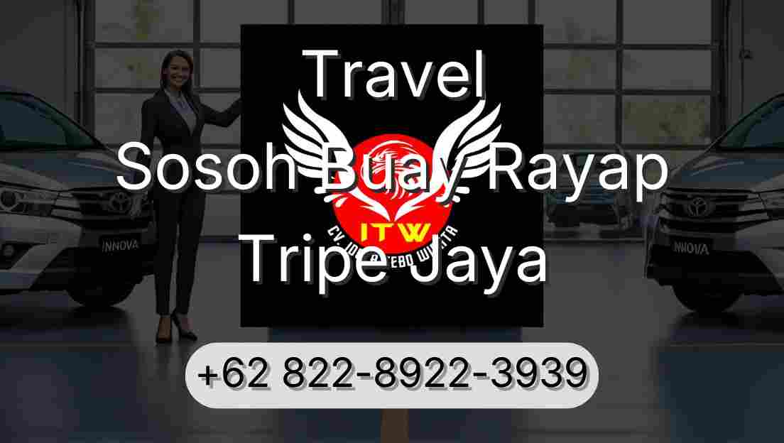 Travel Sosoh Buay Rayap Tripe Jaya
