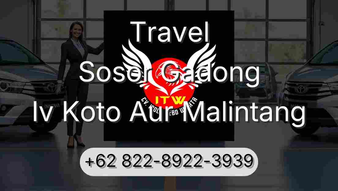 Travel Sosor Gadong Iv Koto Aur Malintang