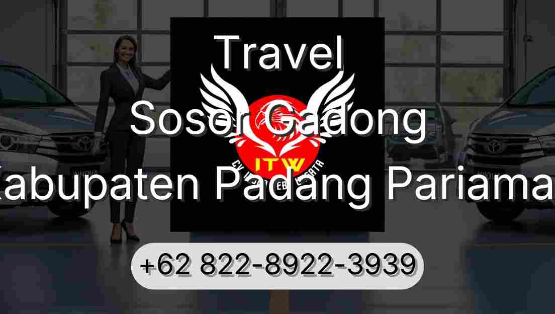 Travel Sosor Gadong Kabupaten Padang Pariaman
