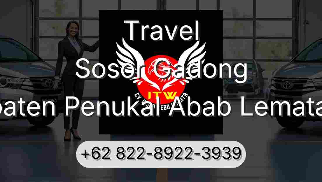 Travel Sosor Gadong Kabupaten Penukal Abab Lematang Ilir