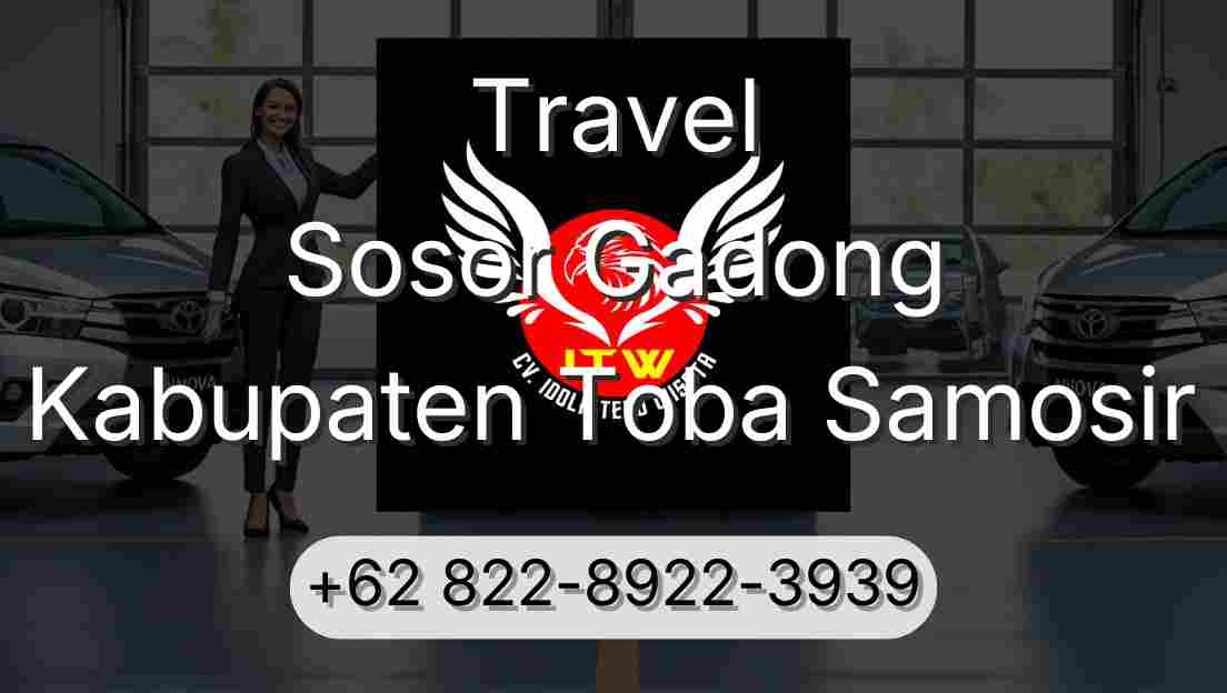Travel Sosor Gadong Kabupaten Toba Samosir