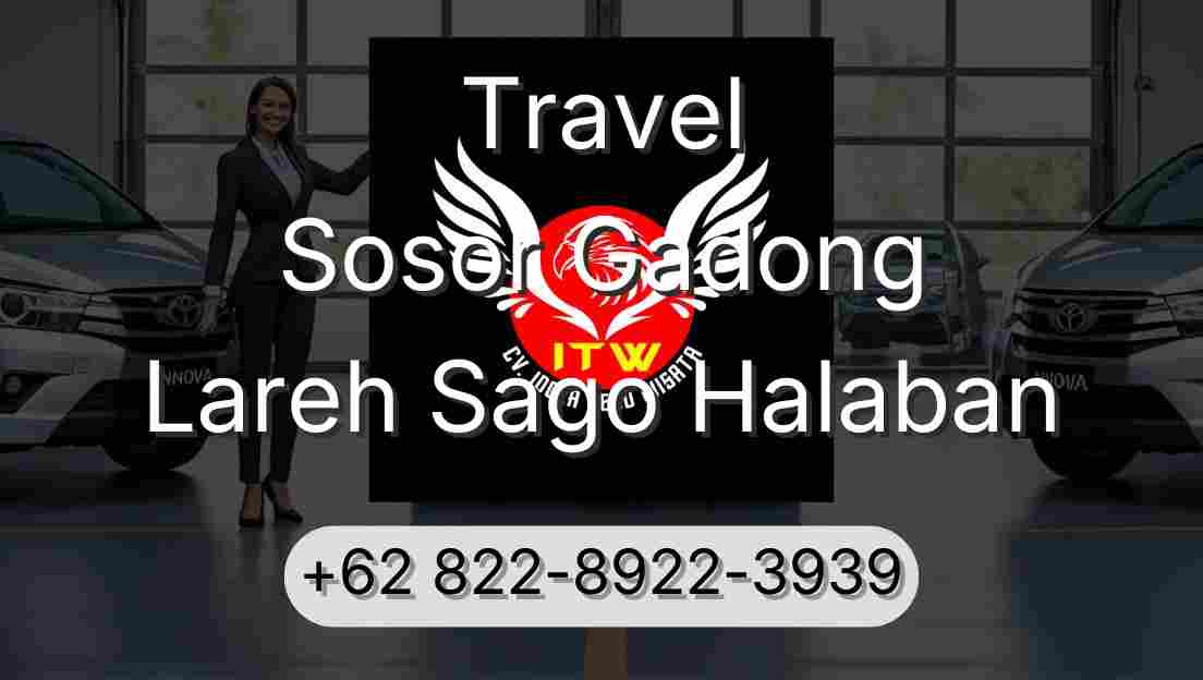 Travel Sosor Gadong Lareh Sago Halaban