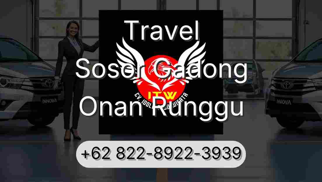 Travel Sosor Gadong Onan Runggu