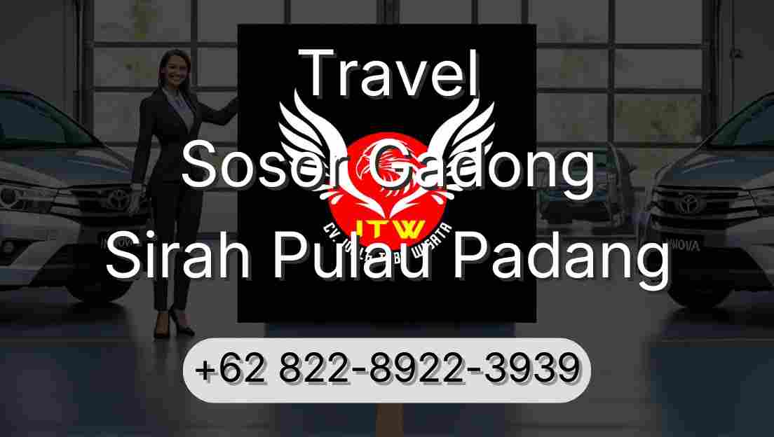 Travel Sosor Gadong Sirah Pulau Padang