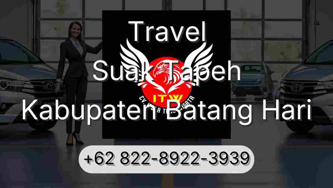 Travel Suak Tapeh Kabupaten Batang Hari