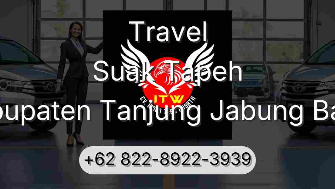 Travel Suak Tapeh Kabupaten Tanjung Jabung Barat