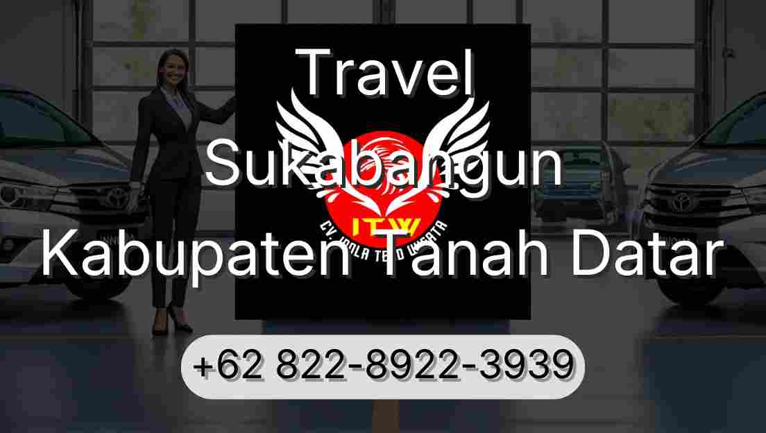 Travel Sukabangun Kabupaten Tanah Datar