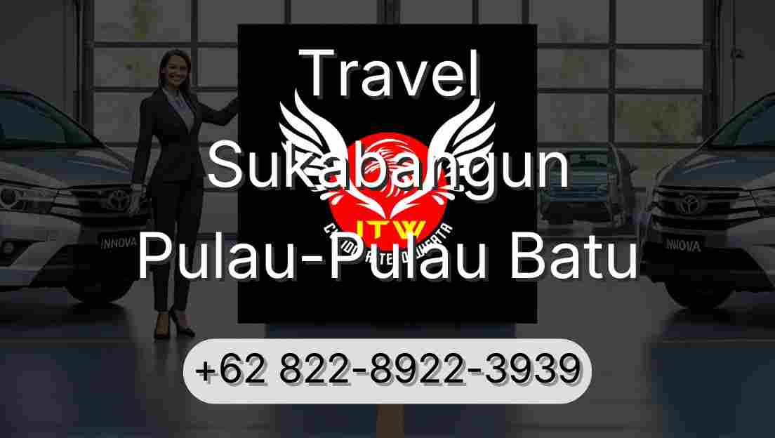 Travel Sukabangun Pulau-Pulau Batu
