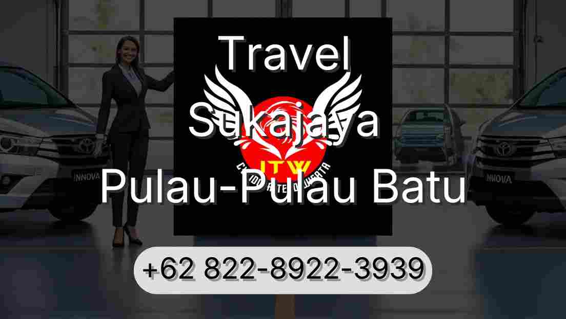 Travel Sukajaya Pulau-Pulau Batu