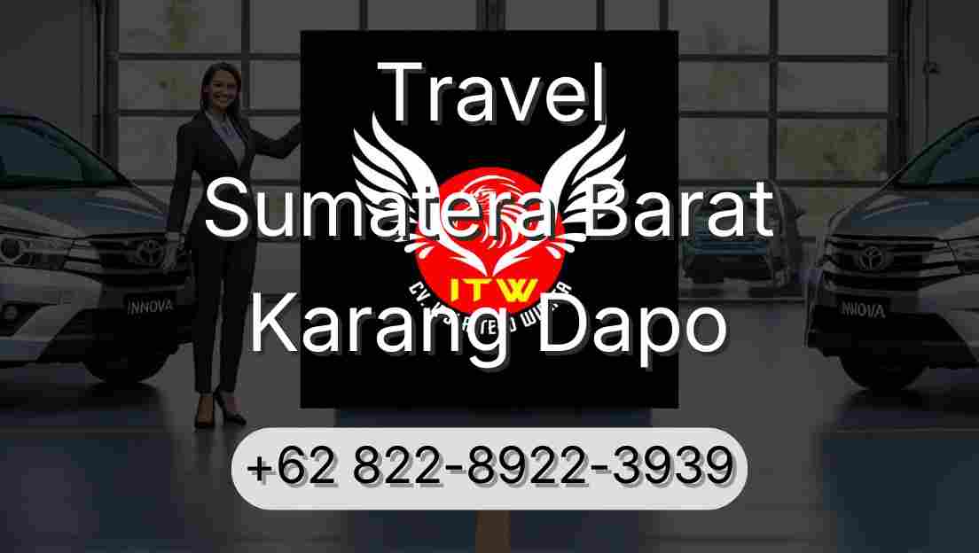 Travel Sumatera Barat Karang Dapo