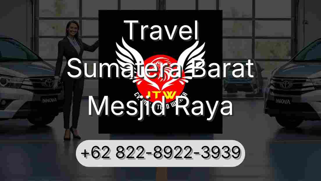 Travel Sumatera Barat Mesjid Raya