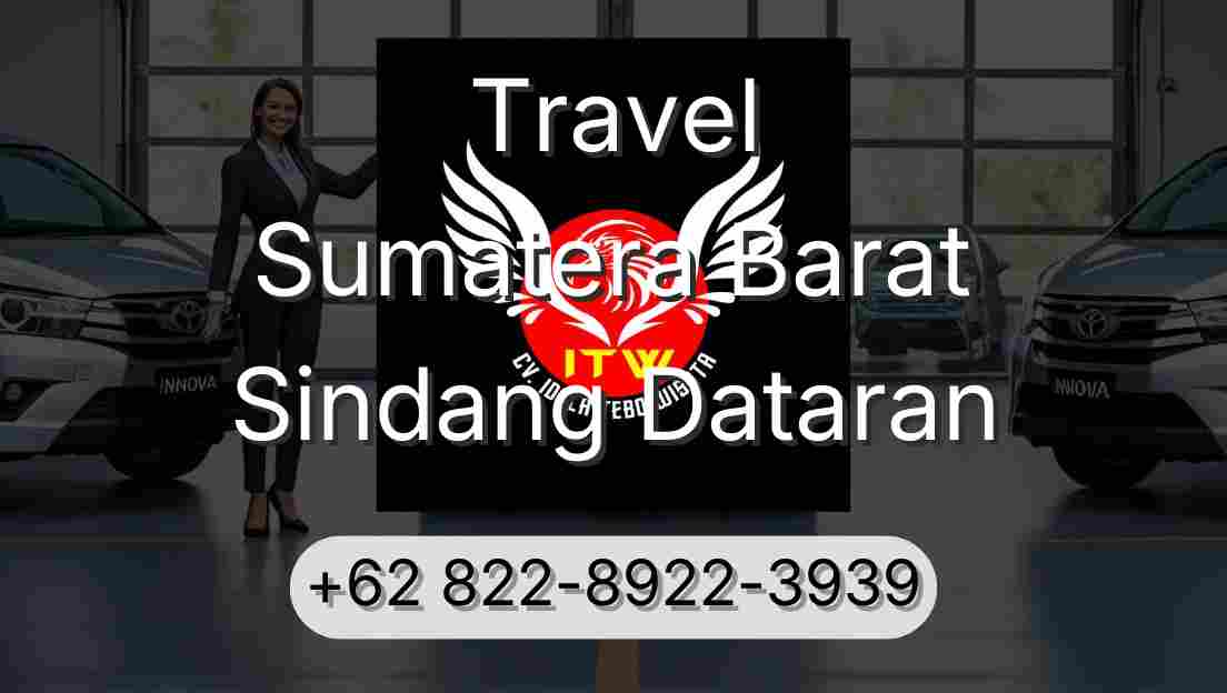 Travel Sumatera Barat Sindang Dataran