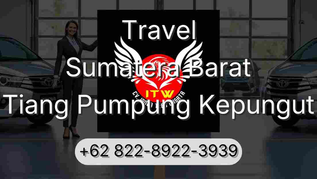 Travel Sumatera Barat Tiang Pumpung Kepungut