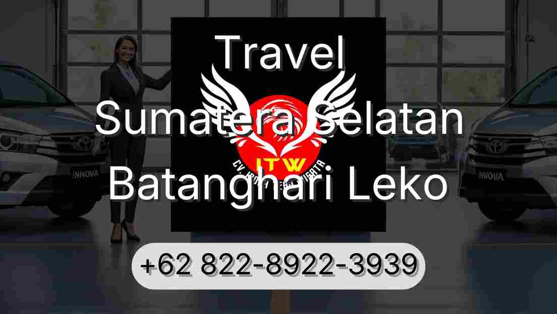 Travel Sumatera Selatan Batanghari Leko