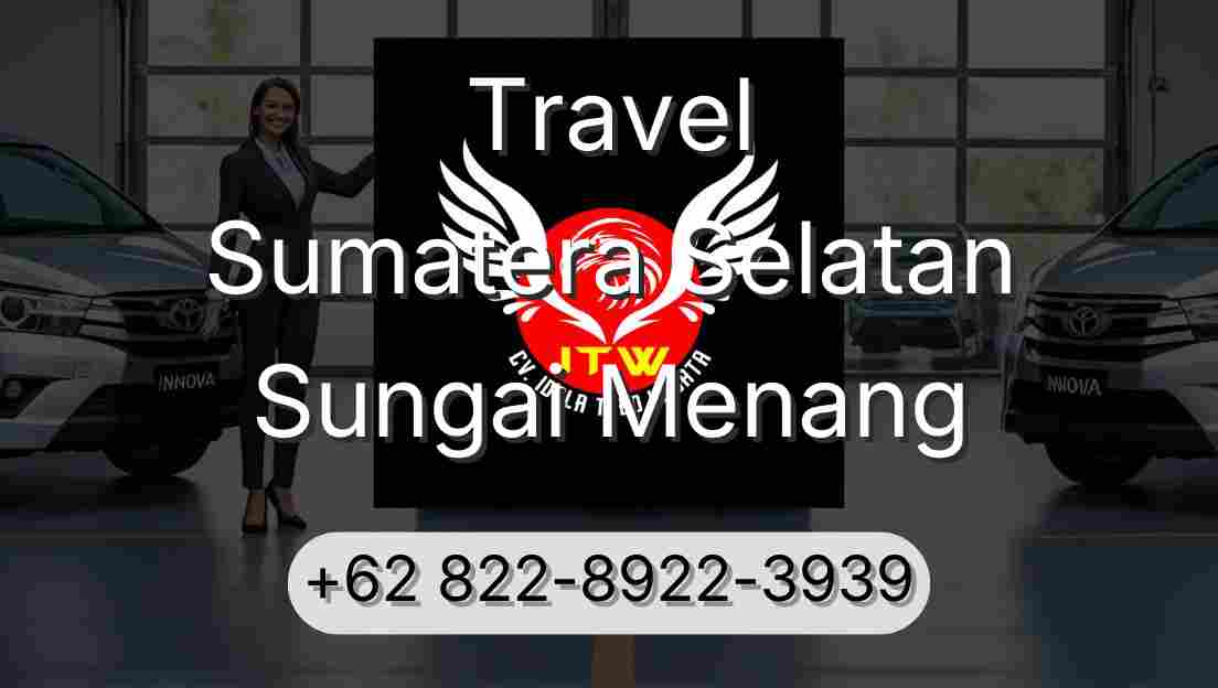 Travel Sumatera Selatan Sungai Menang