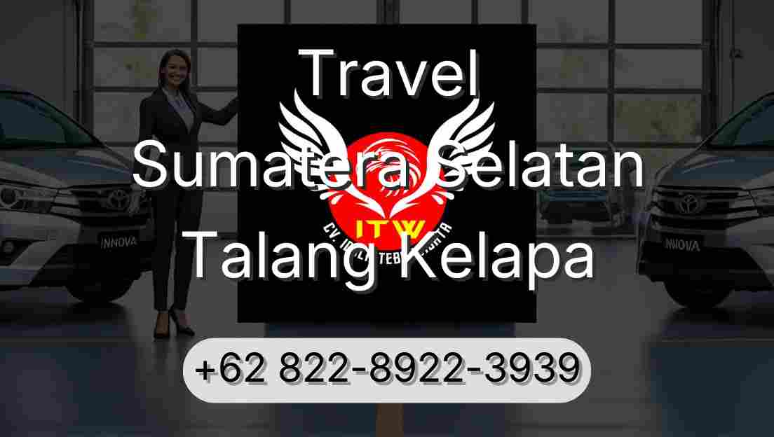 Travel Sumatera Selatan Talang Kelapa