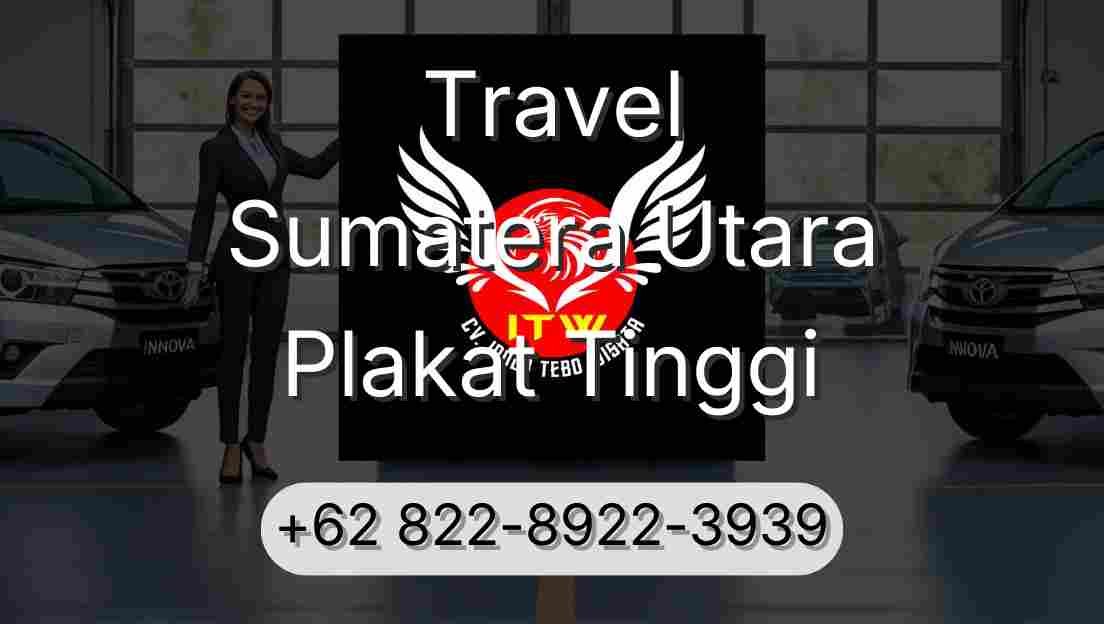 Travel Sumatera Utara Plakat Tinggi