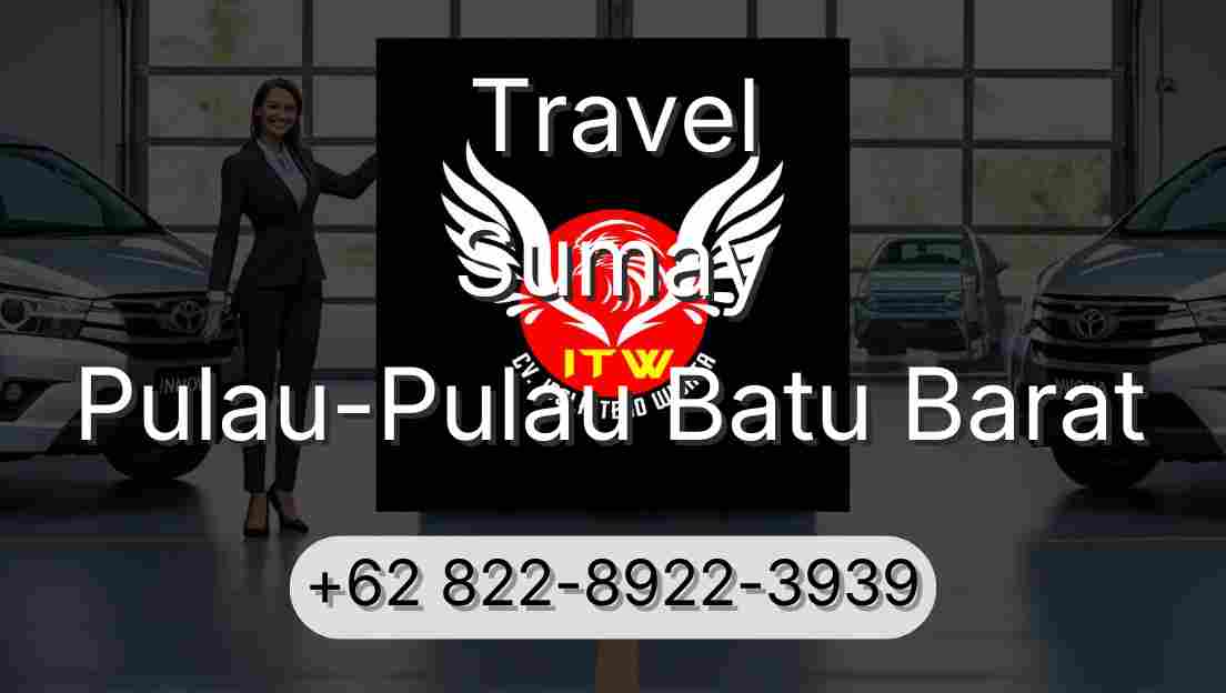Travel Sumay Pulau-Pulau Batu Barat