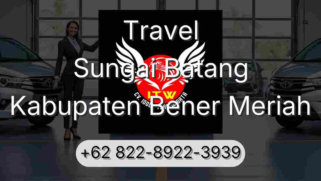 Travel Sungai Batang Kabupaten Bener Meriah