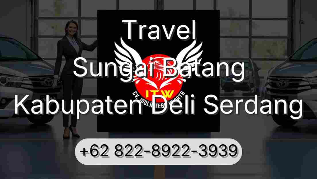 Travel Sungai Batang Kabupaten Deli Serdang