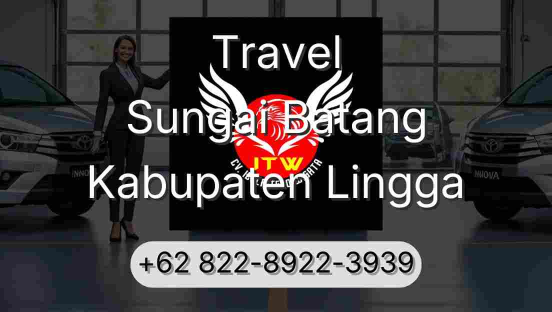 Travel Sungai Batang Kabupaten Lingga