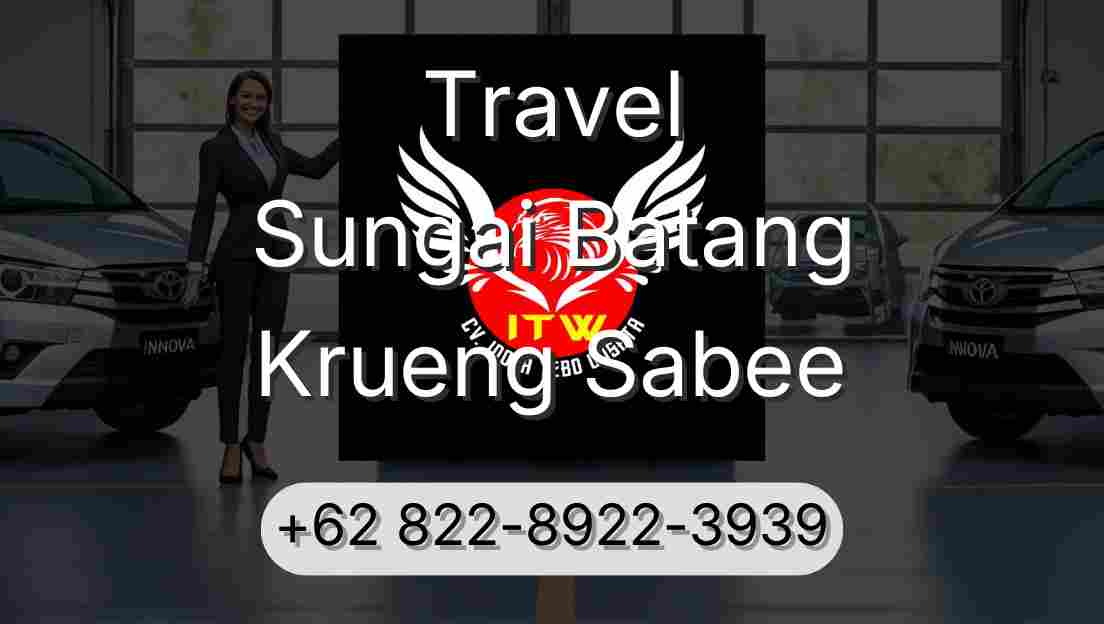 Travel Sungai Batang Krueng Sabee