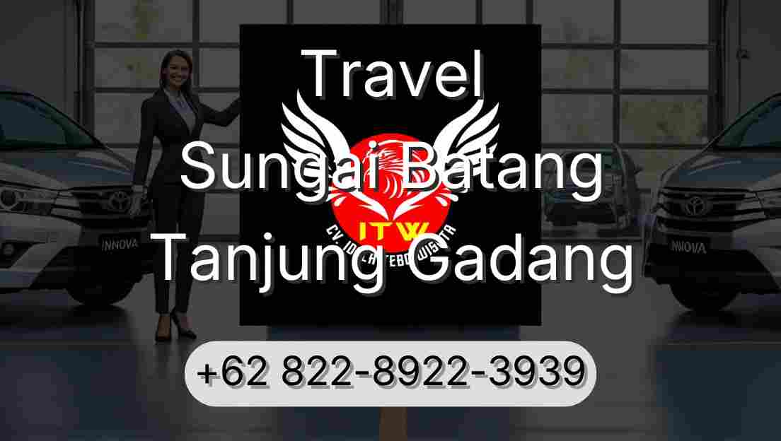 Travel Sungai Batang Tanjung Gadang
