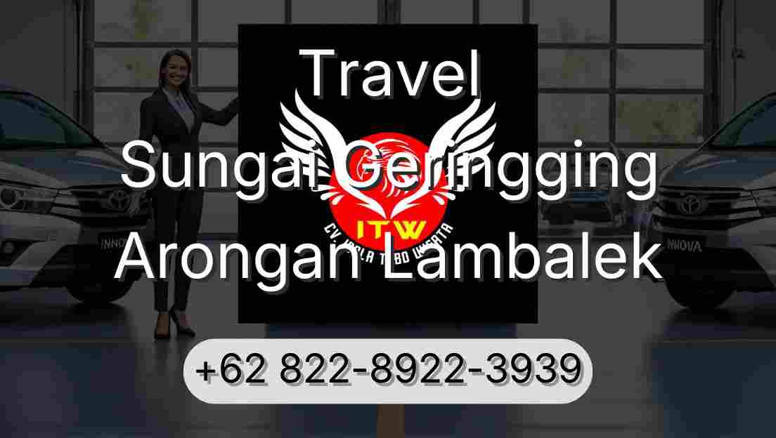 Travel Sungai Geringging Arongan Lambalek