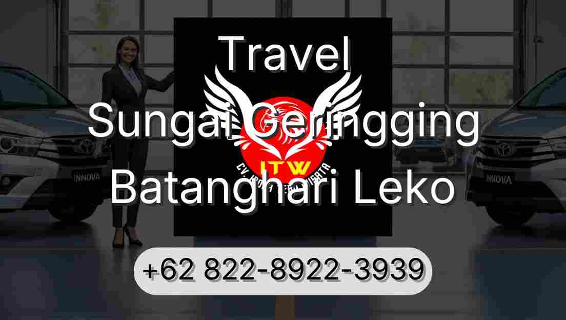 Travel Sungai Geringging Batanghari Leko