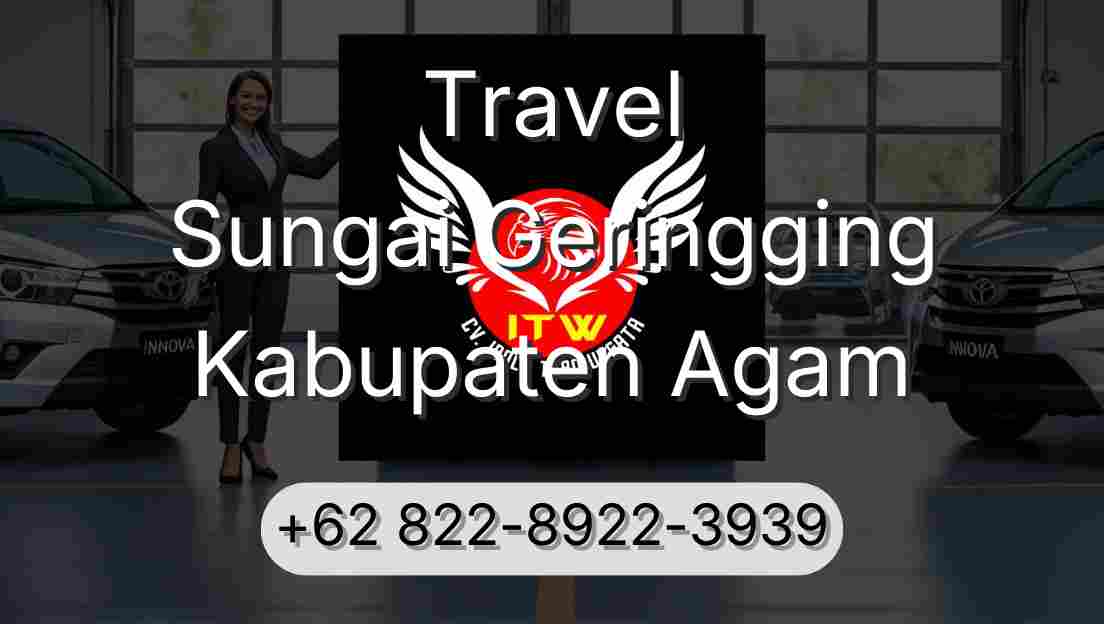 Travel Sungai Geringging Kabupaten Agam