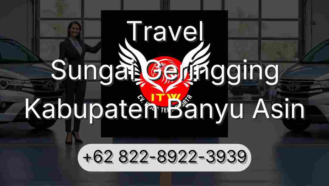Travel Sungai Geringging Kabupaten Banyu Asin
