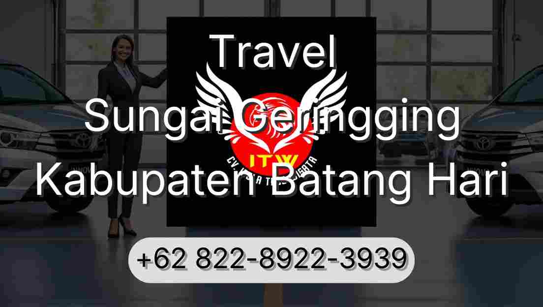 Travel Sungai Geringging Kabupaten Batang Hari