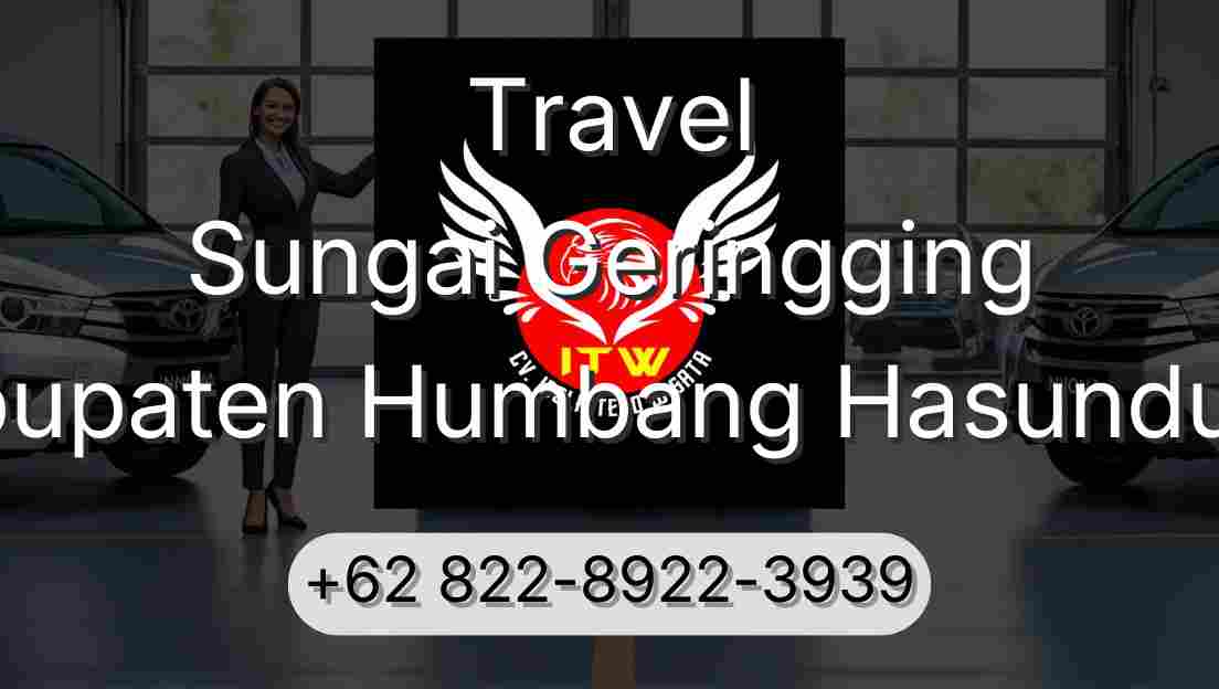 Travel Sungai Geringging Kabupaten Humbang Hasundutan