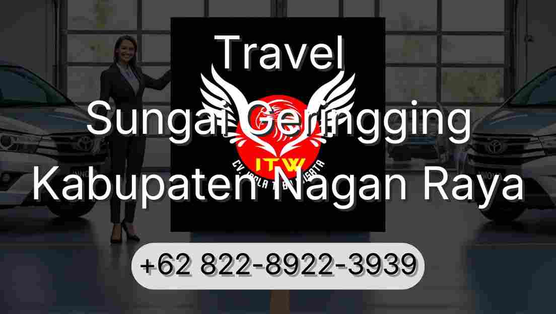 Travel Sungai Geringging Kabupaten Nagan Raya