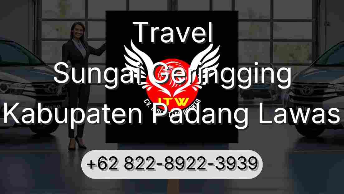 Travel Sungai Geringging Kabupaten Padang Lawas