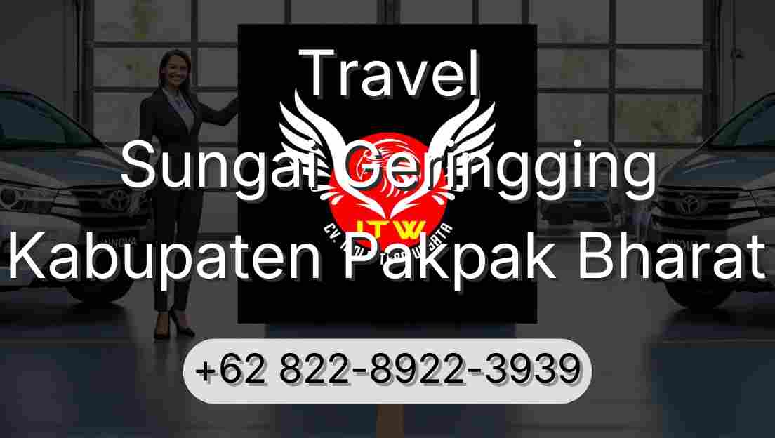 Travel Sungai Geringging Kabupaten Pakpak Bharat